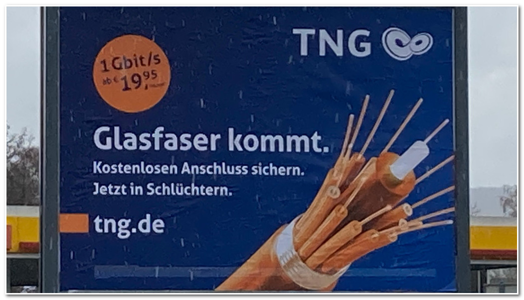 Glasfaser kommt doch nicht